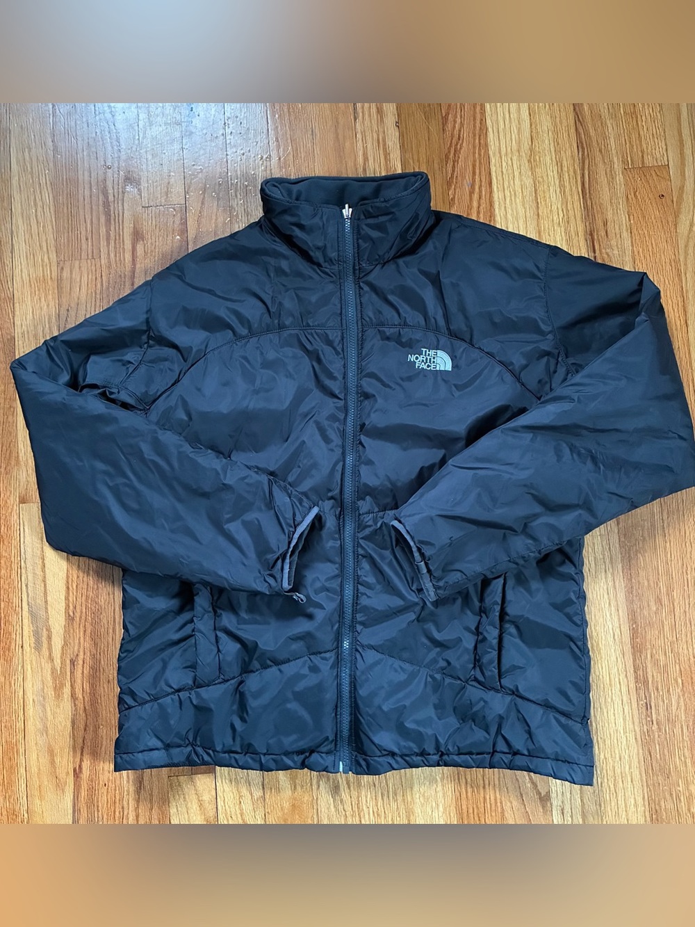 The North Face Black Lightweight Jacket Full Zip Pockets Men’s Size L Gorpcore